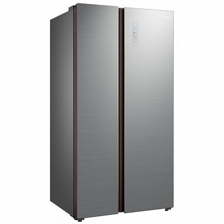 Midea MRS518WFNGX Холодильник Side-by-Side. Объем общий/полезный: 661л/605л. Объем холодильной камер