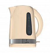LEX LX 30028-3, чайник электрический (бежевый) LX30028-3