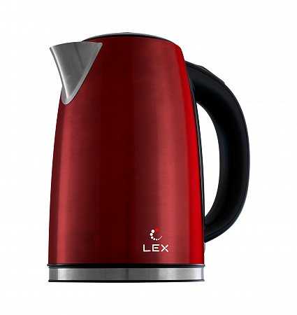 LEX LX 30021-2, чайник электрический (красный) LX30021-2