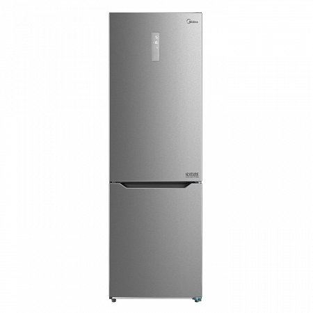 Midea MRB519SFNX1 Двухдверный холодильник с нижней морозильной камерой.  Объем общий/полезный: 325л/